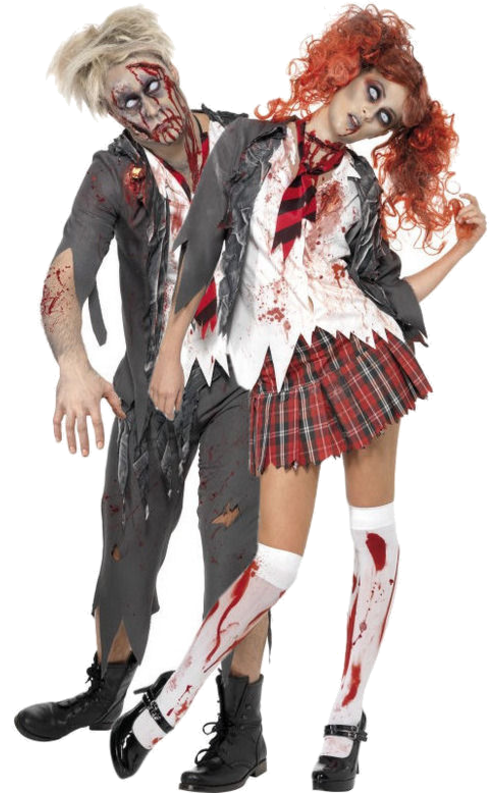 Halloween Zombie Costume Transparent Free PNG