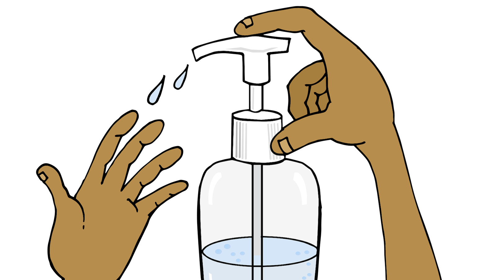 Hand Antiseptic Transparent Free PNG