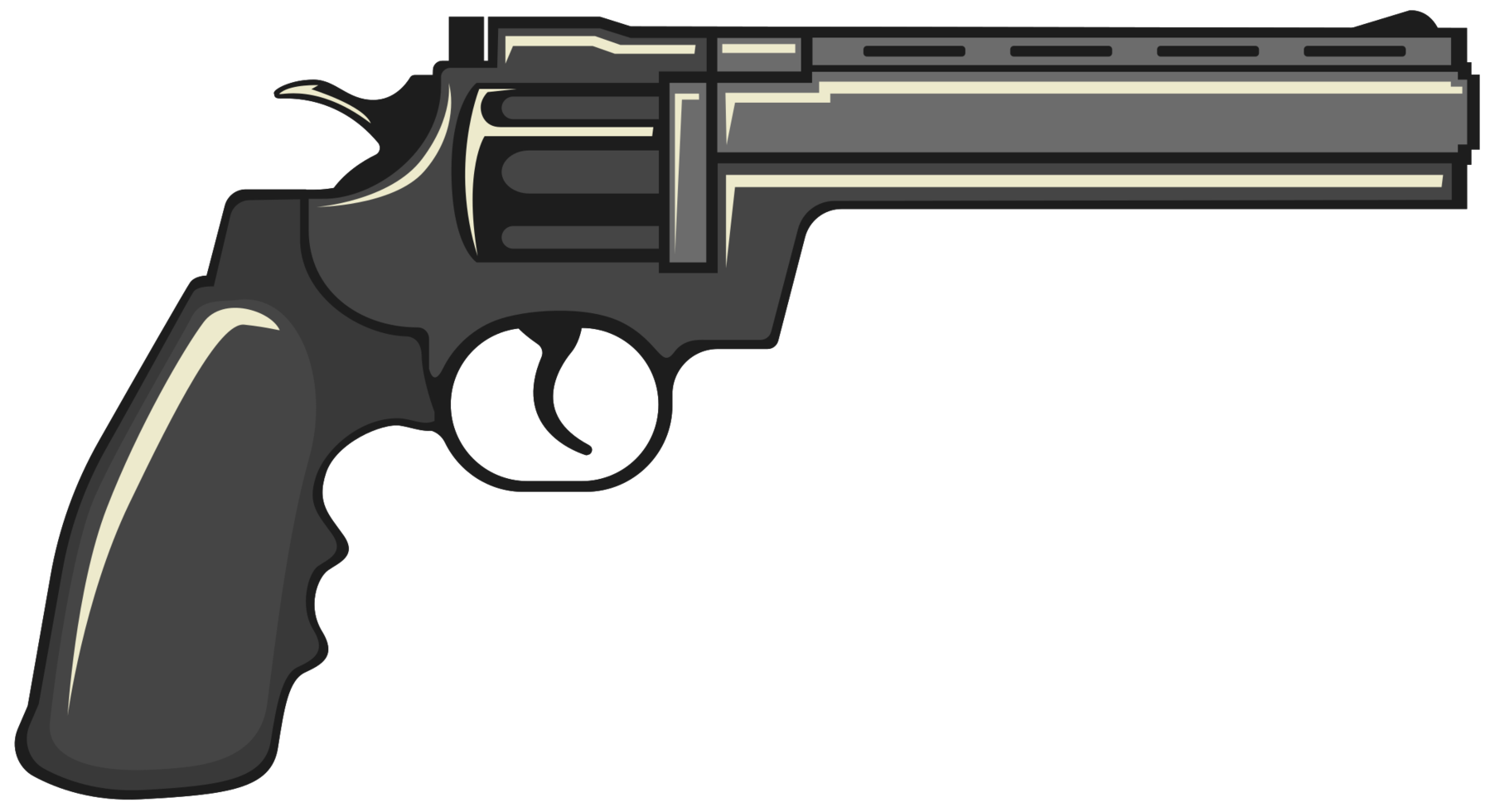 Handgun Clip Art Transparent PNG