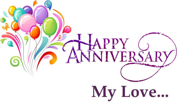 Happy Anniversary PNG Images HD