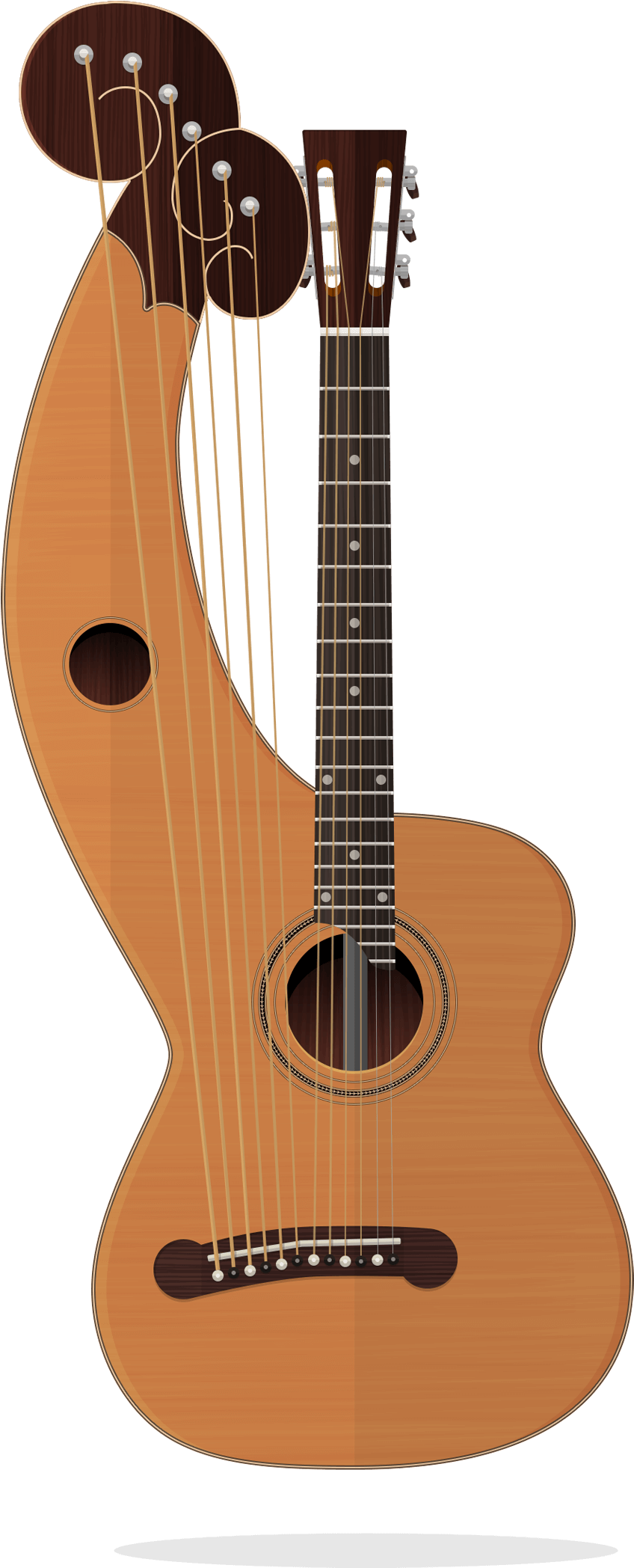 Harp Guitar PNG HD Quality