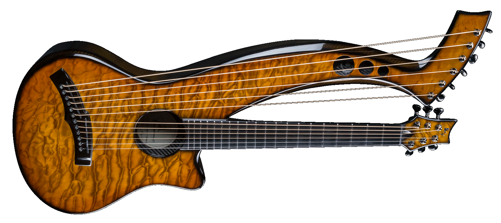 Harp Guitar Transparent Image