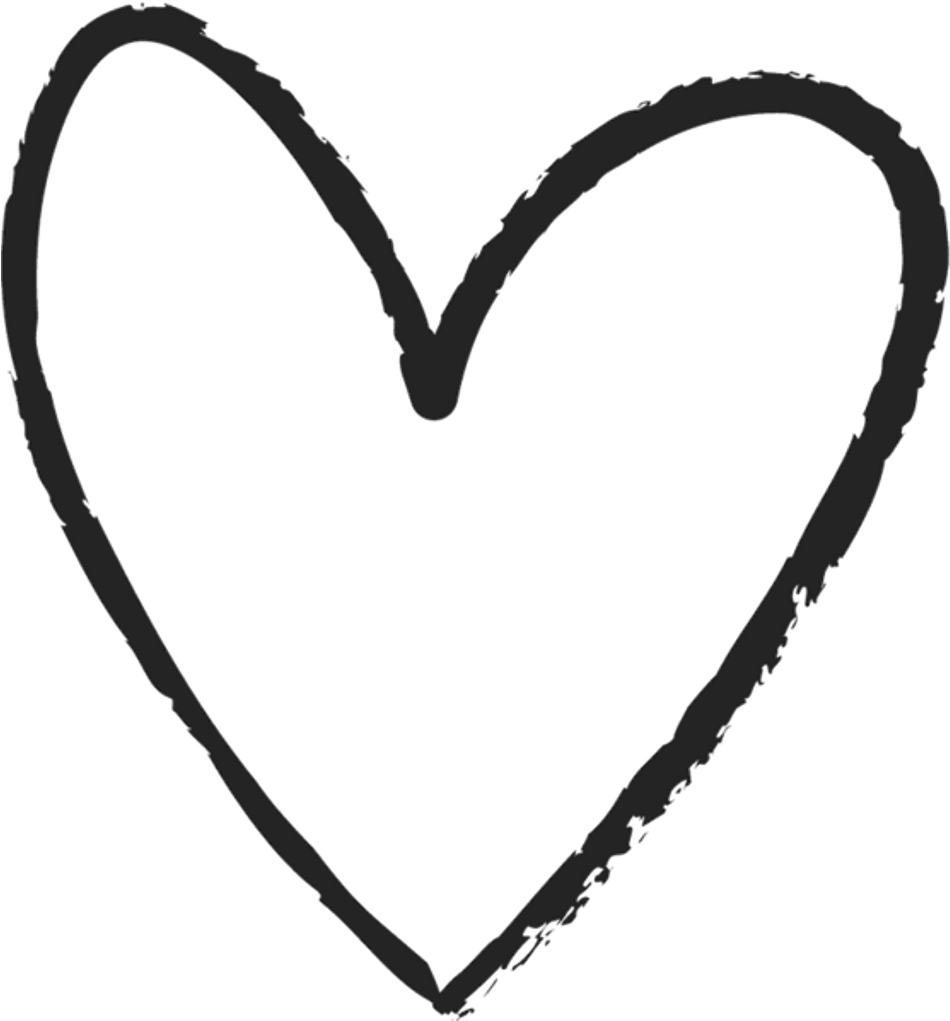 Heart Drawings Transparent Free PNG