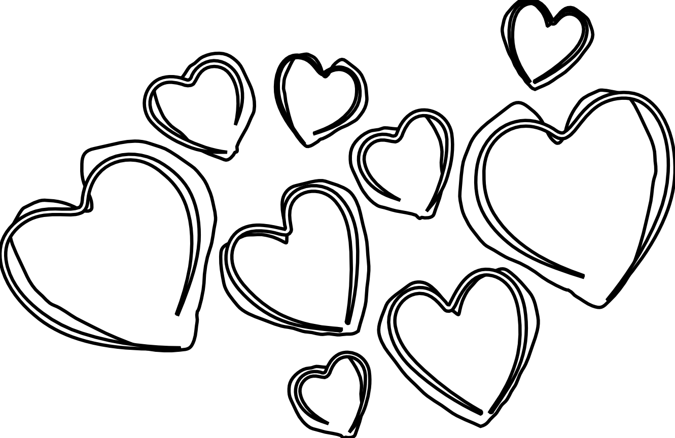 Heart Drawings Transparent Images