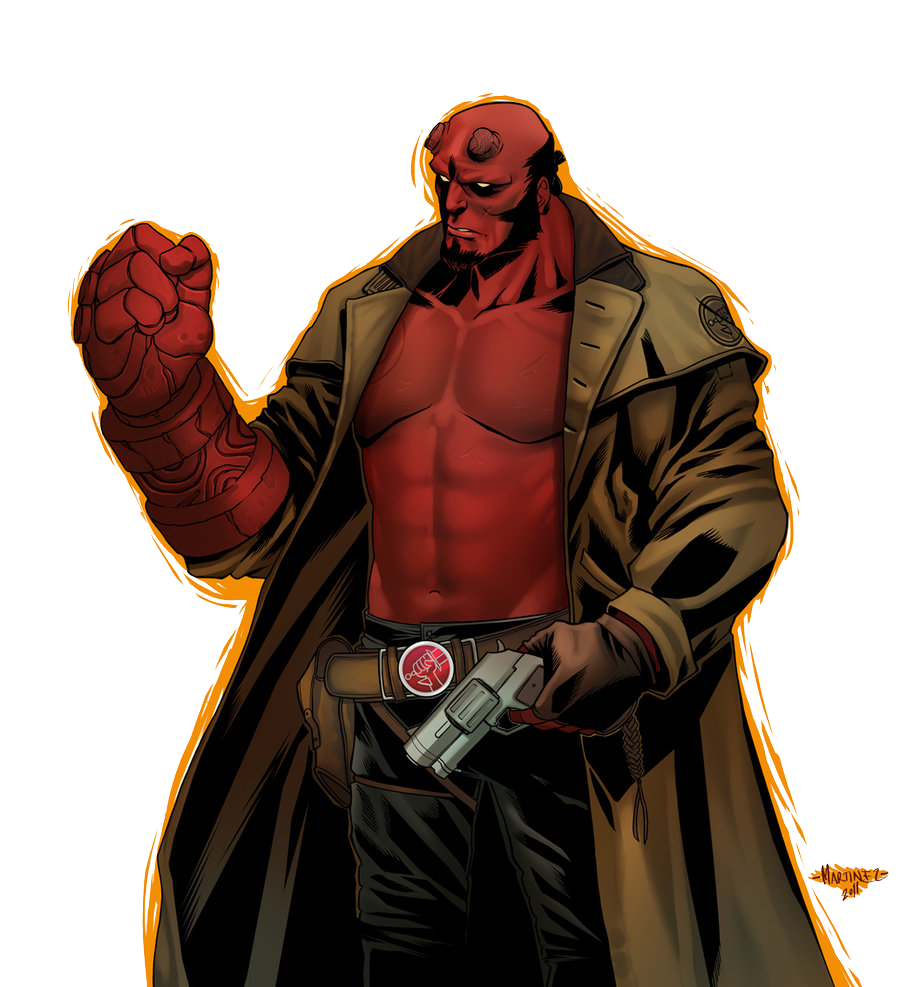Hellboy Background PNG Image