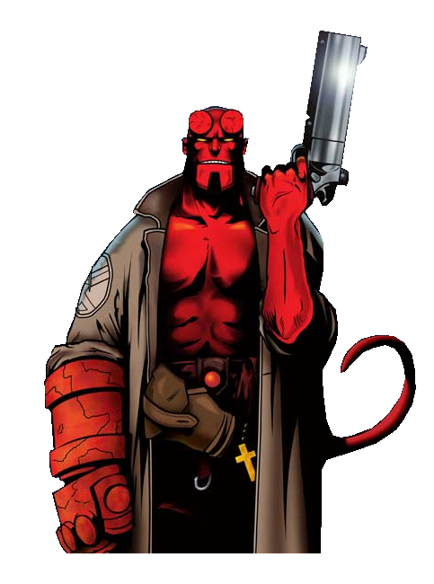 Hellboy PNG Clipart Background