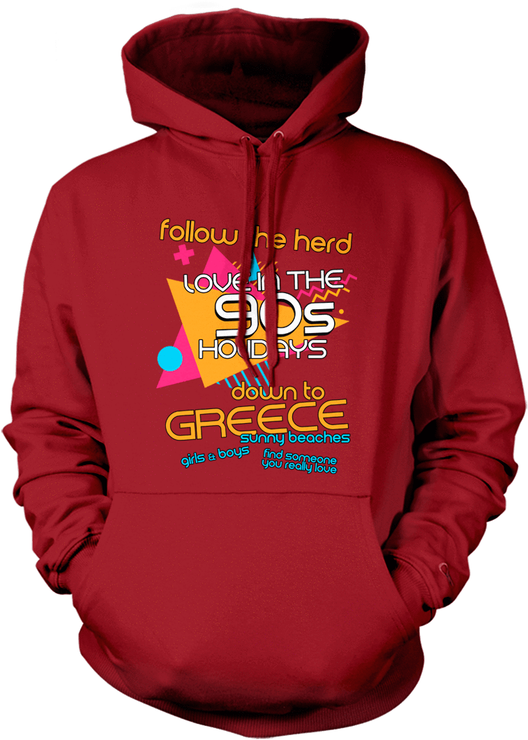 Hooded T-Shirt Background PNG Image