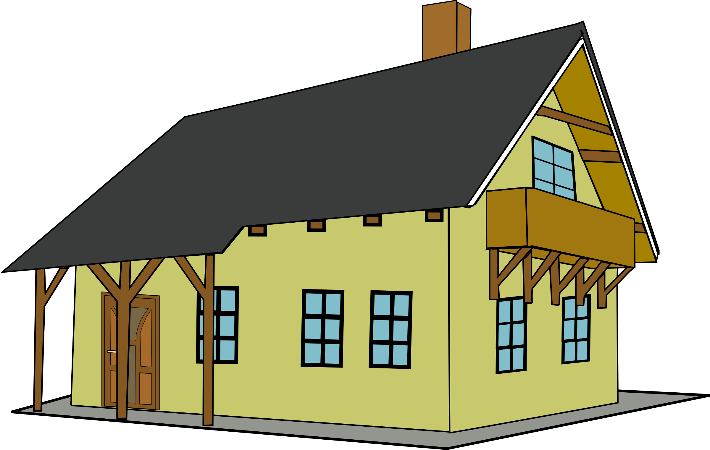 House Clip Art PNG Free File Download