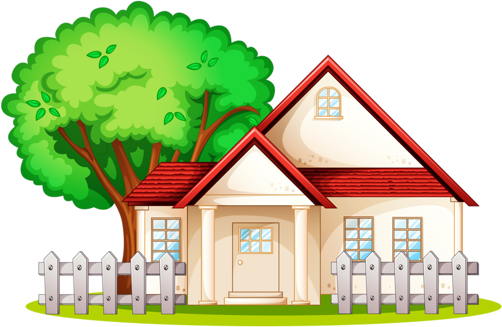 Houses Clipart PNG Clipart Background