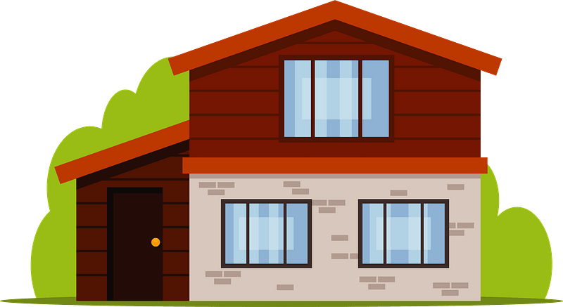Houses Clipart Transparent Free PNG