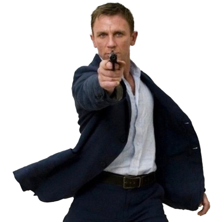 James Bond Download Free PNG Clip Art
