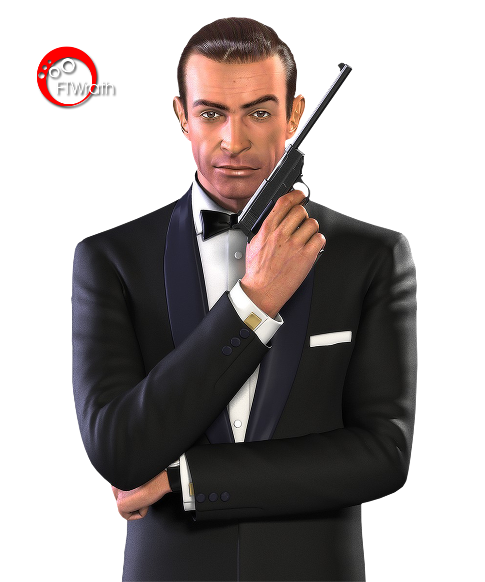 James Bond Transparent Background