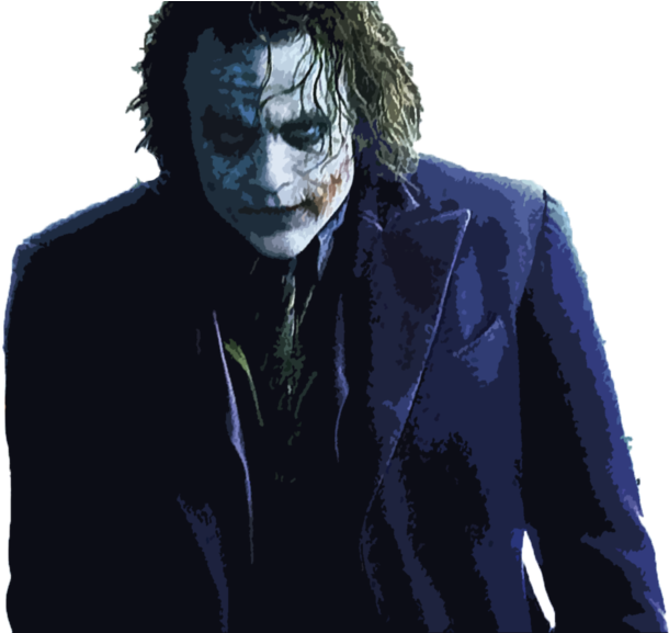 Joker Dark Knight Transparent Free PNG