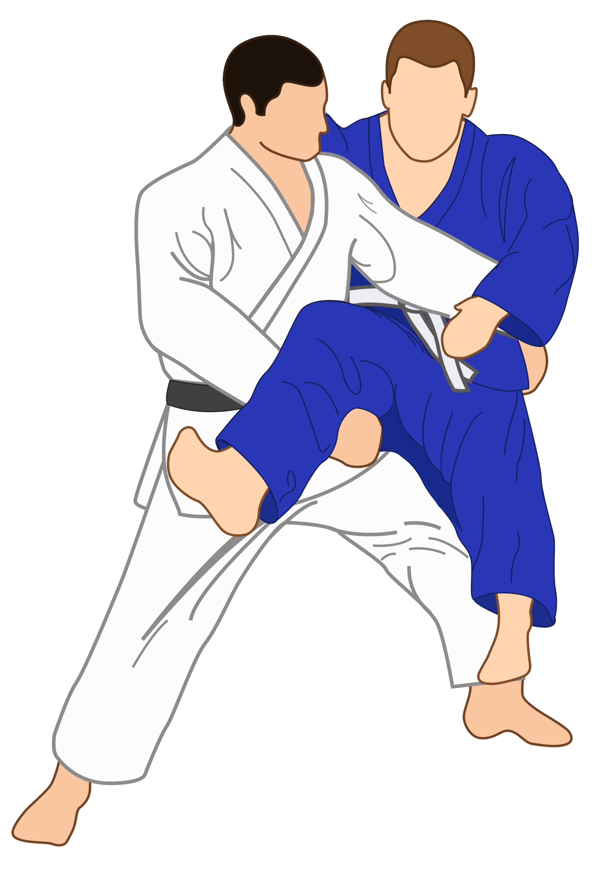 Judogi Transparent Clip Art PNG