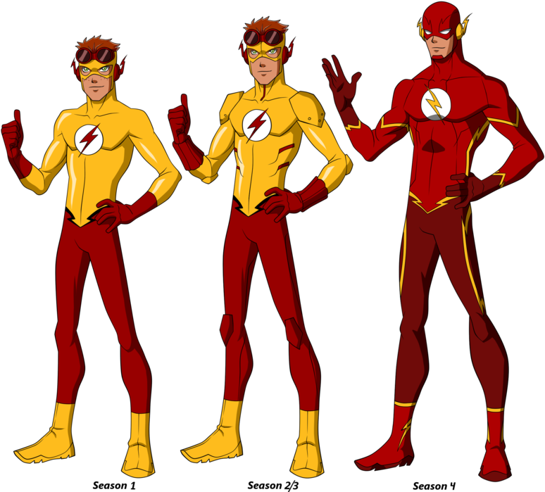 Kid Flash Background PNG Image