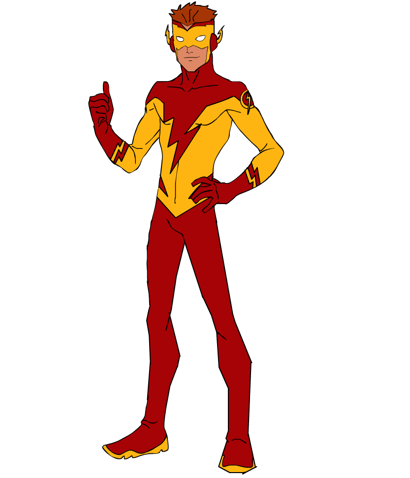 Kid Flash Background PNG