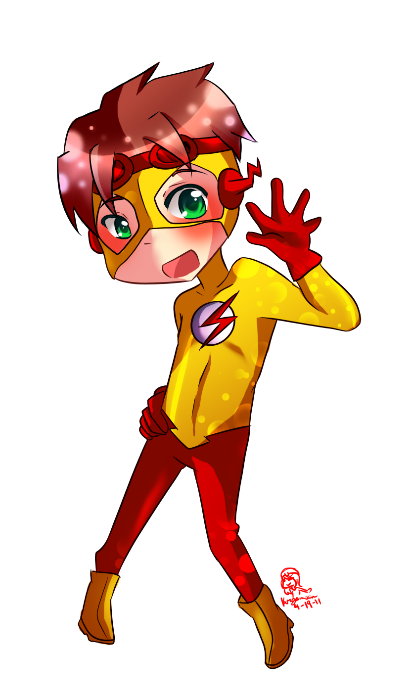 Kid Flash Free Picture PNG