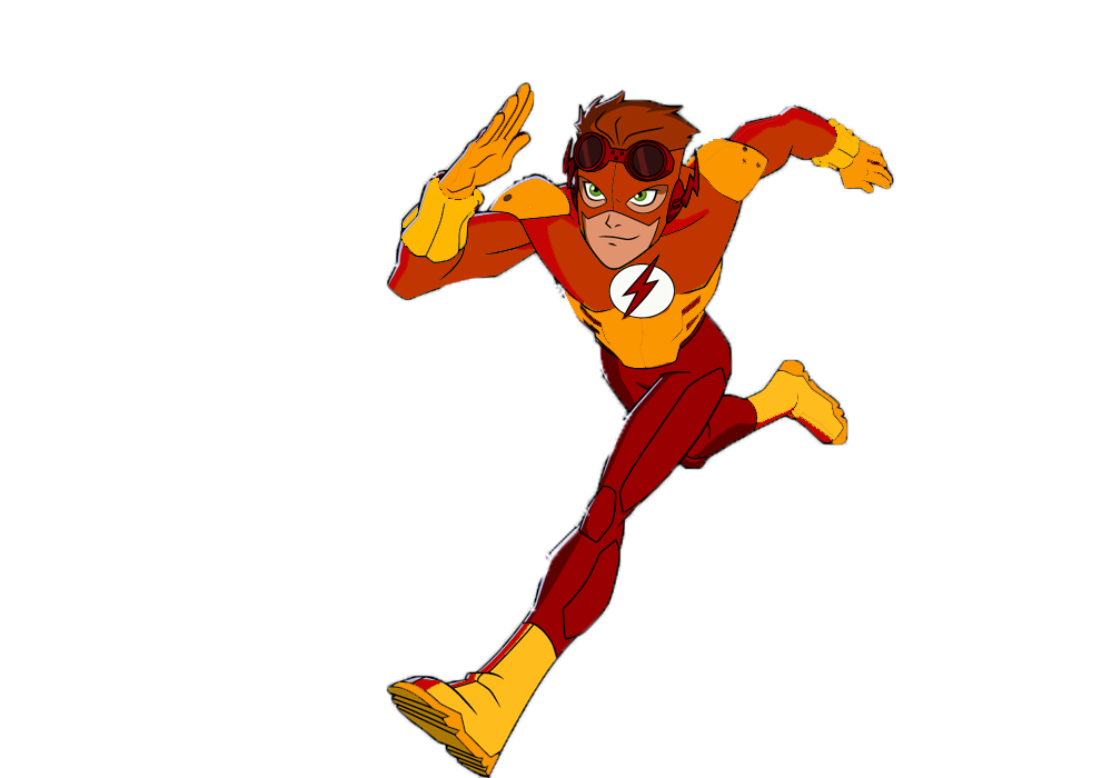 Kid Flash PNG Pic Background