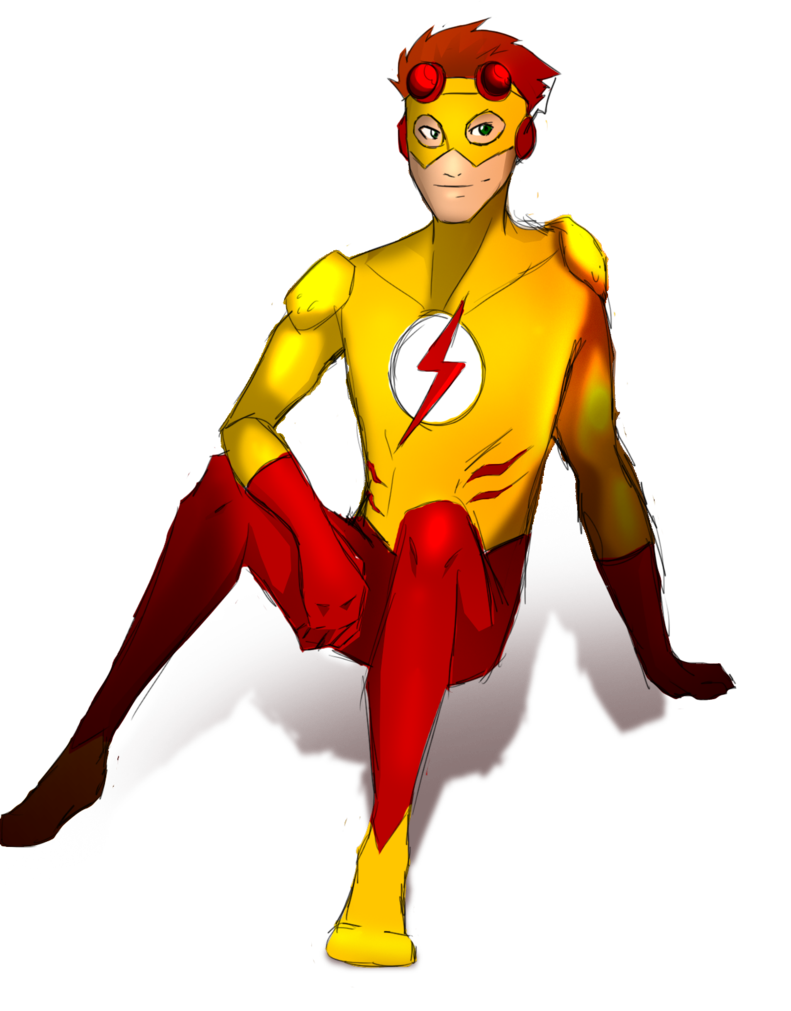 Kid Flash Transparent Free PNG