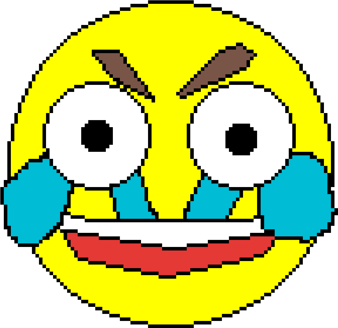 Laugh Cry Emoji PNG HD Quality