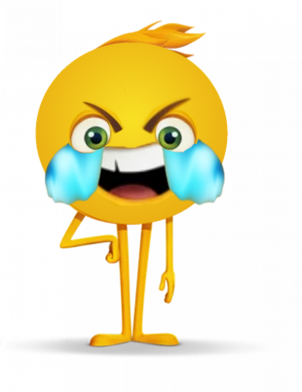 Laughing Crying Emoji Transparent Background