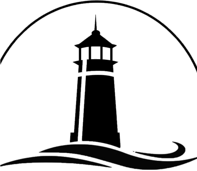 Lighthouse Silhouette Free PNG