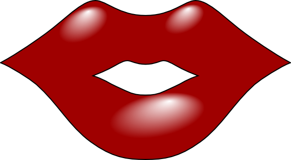 Lip Drawings Background PNG Image