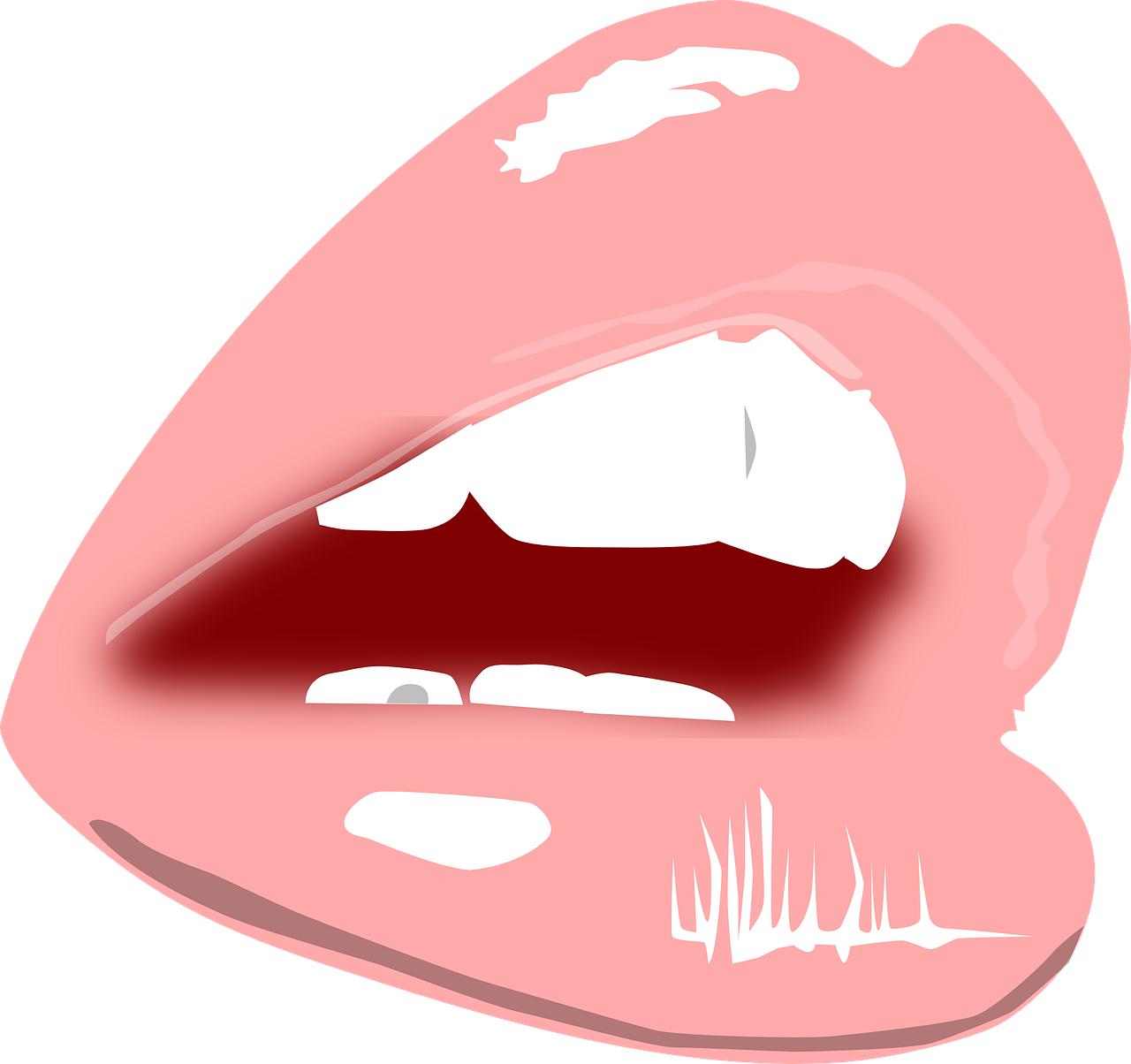 Lip Drawings PNG HD Quality
