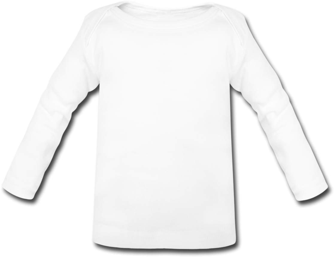 Long Sleeve Crew Neck T-Shirt PNG Free File Download