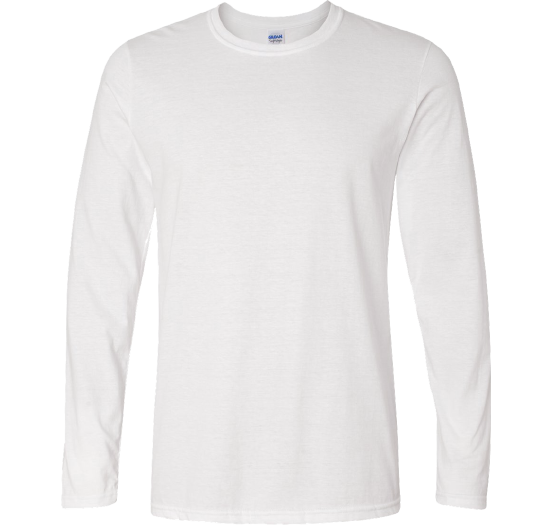 Long Sleeve Crew Neck T-Shirt Transparent Image