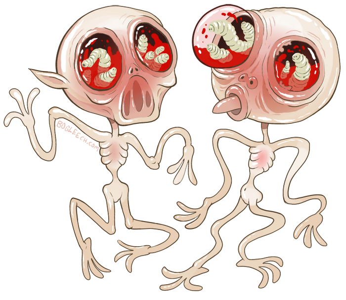 Maggots PNG Clipart Background