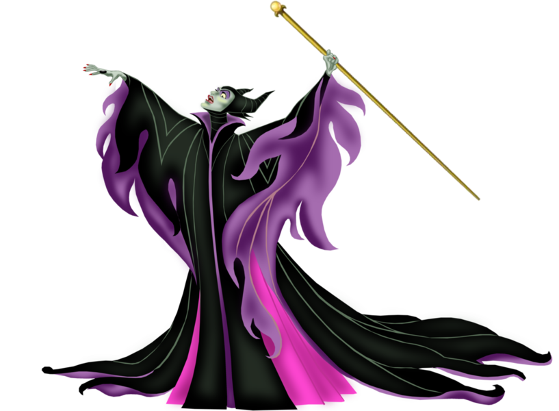 Maleficent Background PNG Clip Art Image