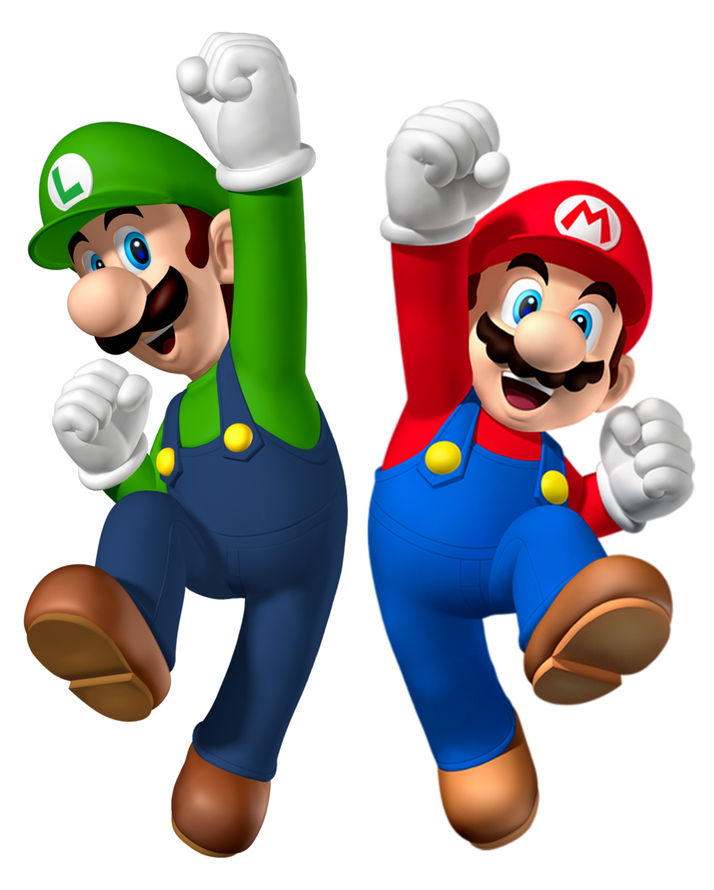 Mario And Luigi PNG Background