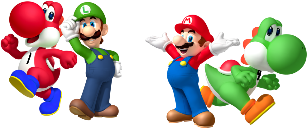 Mario And Luigi PNG Photo Image