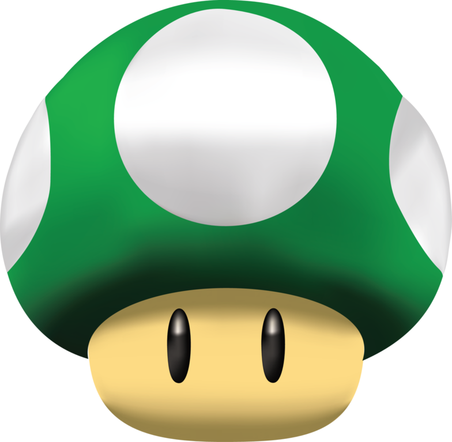 Mario Mushroom Background PNG Image