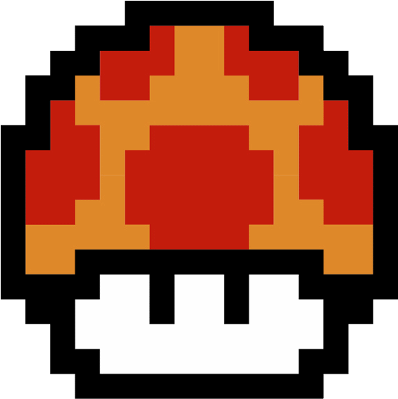 Mario Mushroom Background PNG