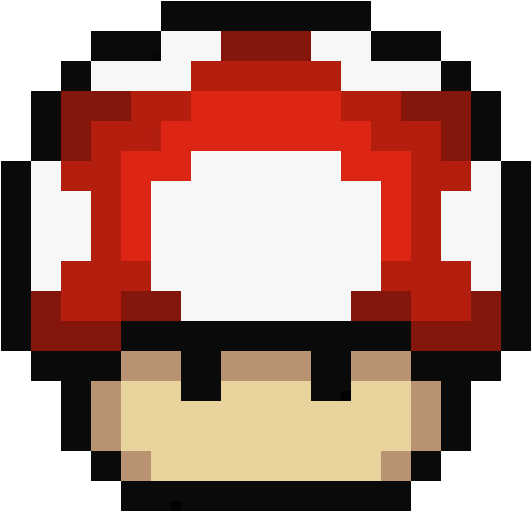Mario Mushroom PNG Pic Background
