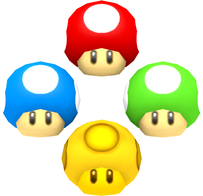 Mario Mushroom Transparent Background