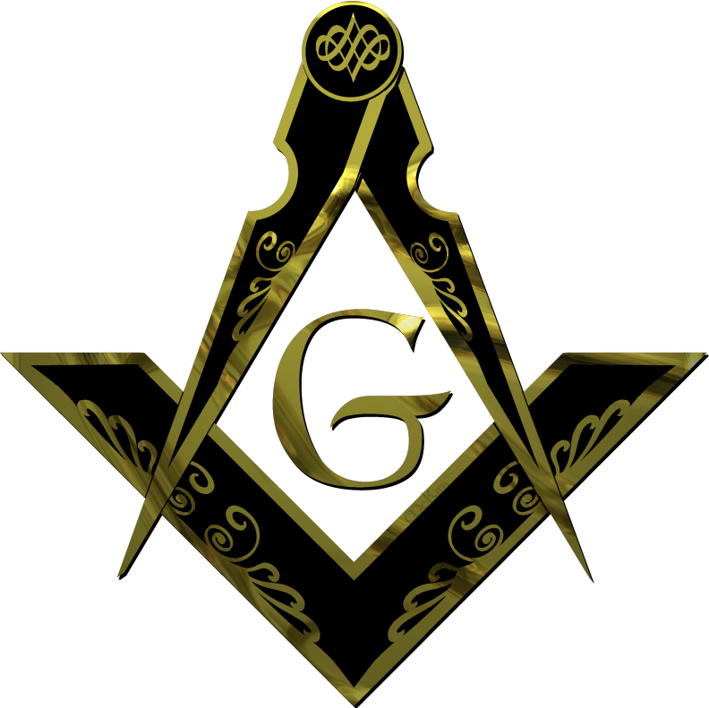 Mason Symbols Background PNG Image