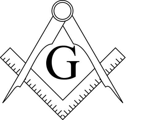 Mason Symbols Background PNG