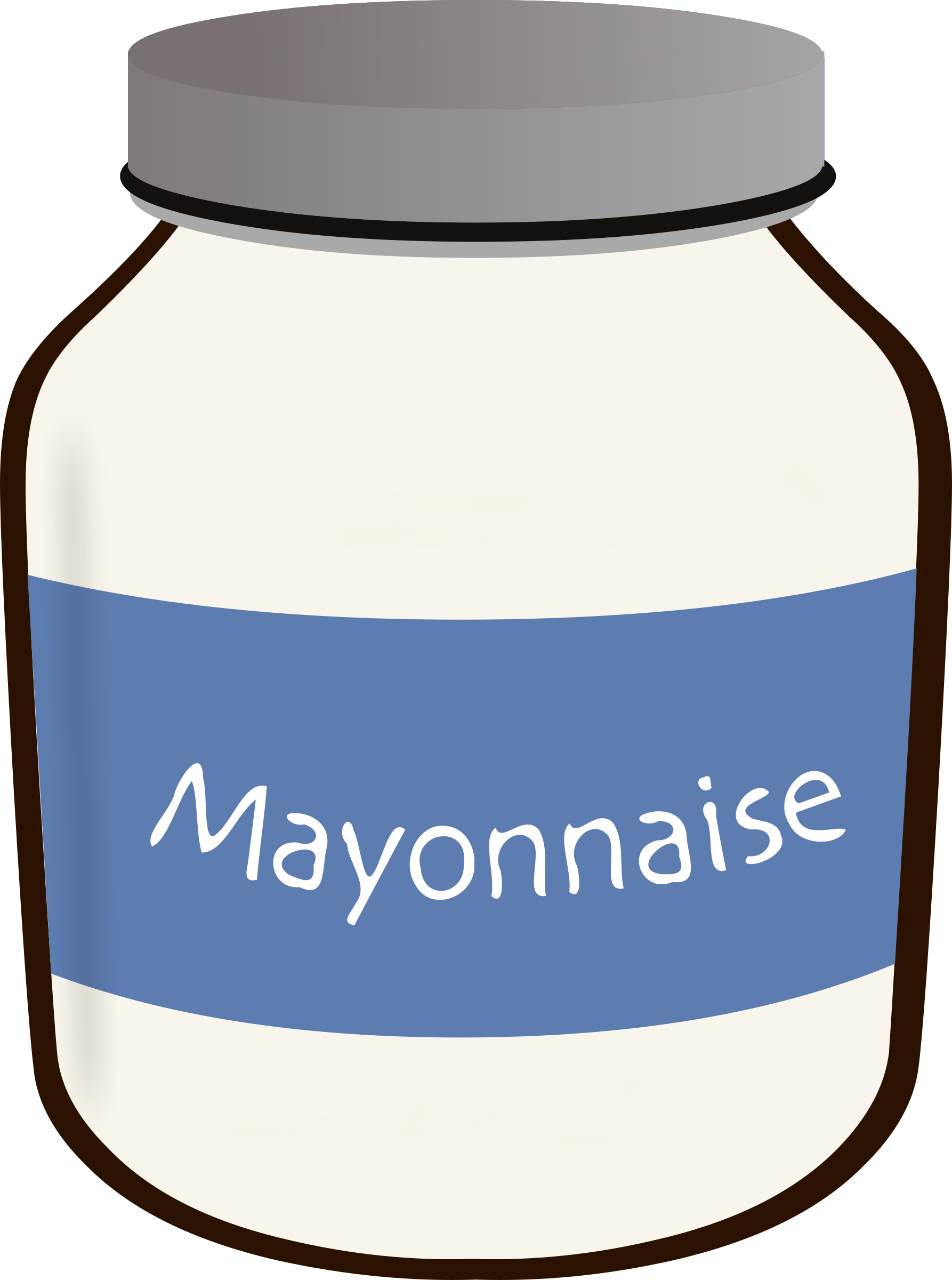 Mayonnaise Transparent Clip Art Background