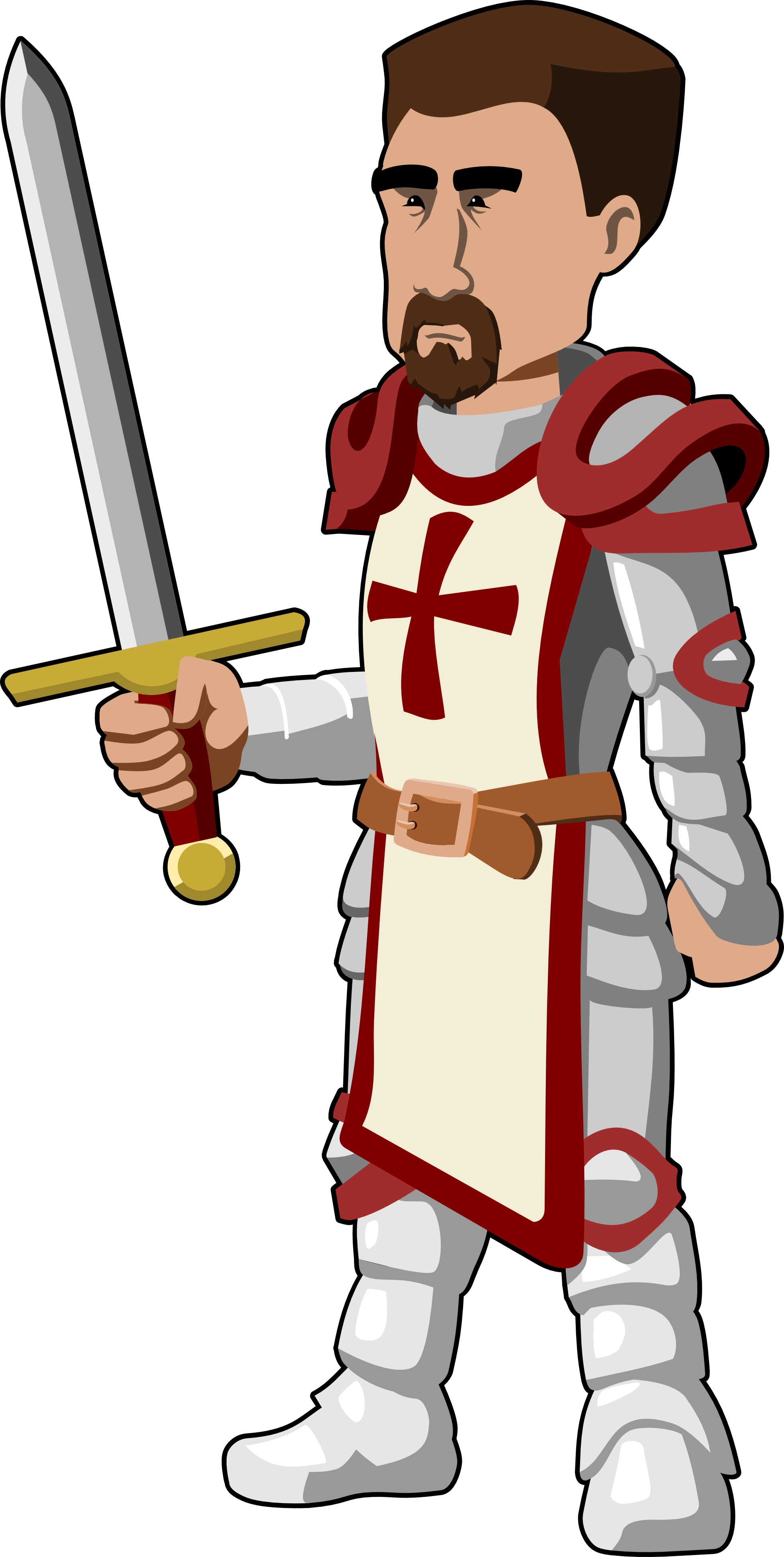 Medival Knight Background PNG Image