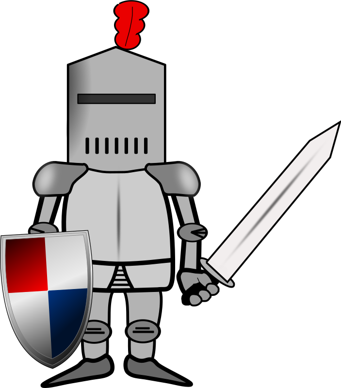 Medival Knight PNG Background