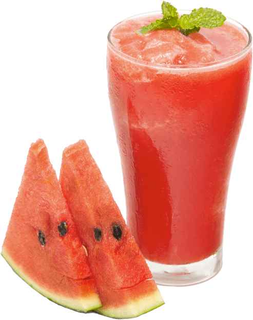 Melon And Watermelon Smoothie Juice PNG HD Quality