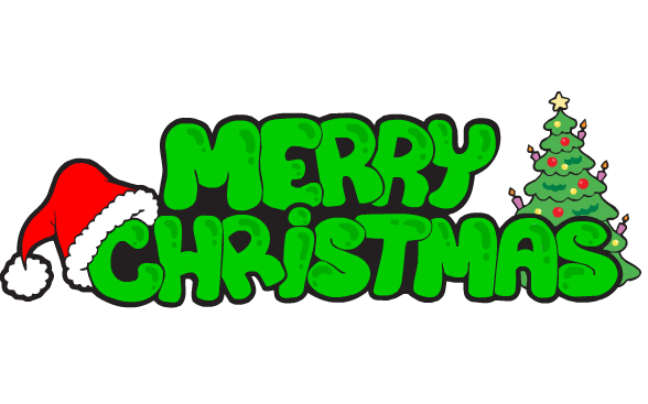 Merry Christmas Celebration Free PNG