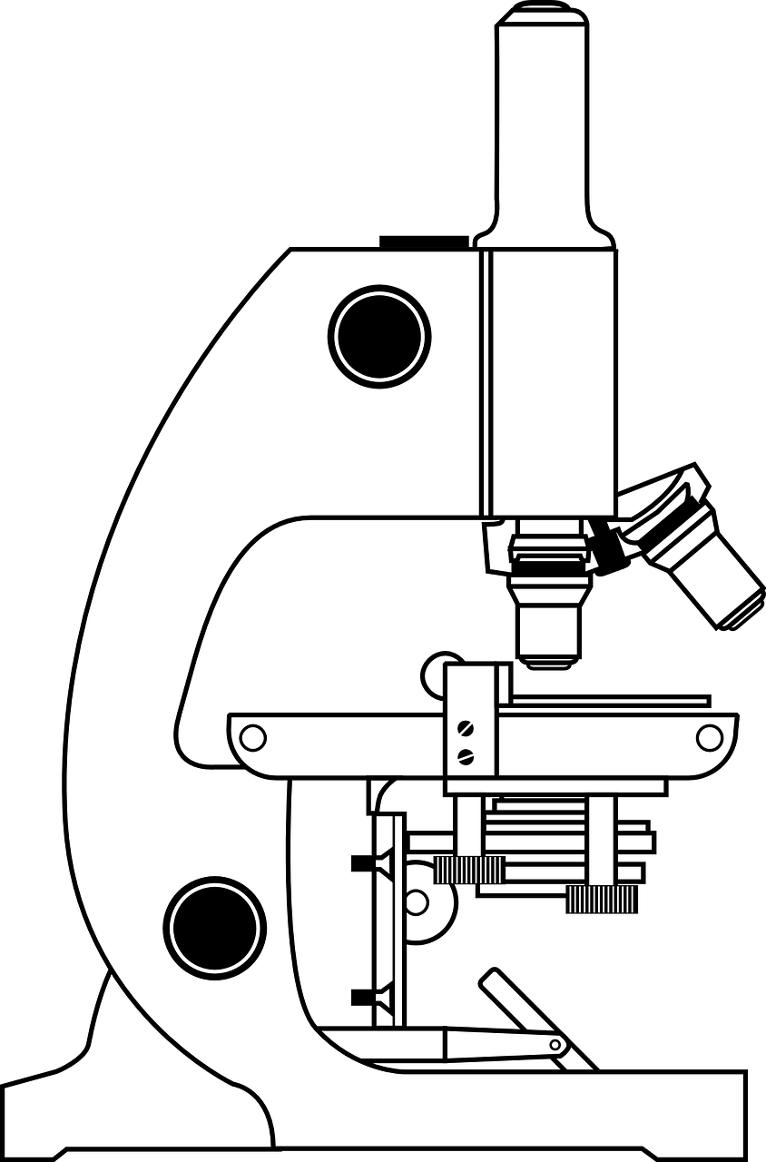 Microscope Background PNG Image