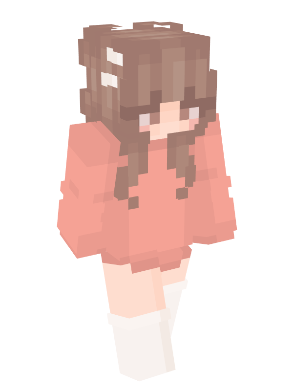 Minecraft Girl Skin Free PNG
