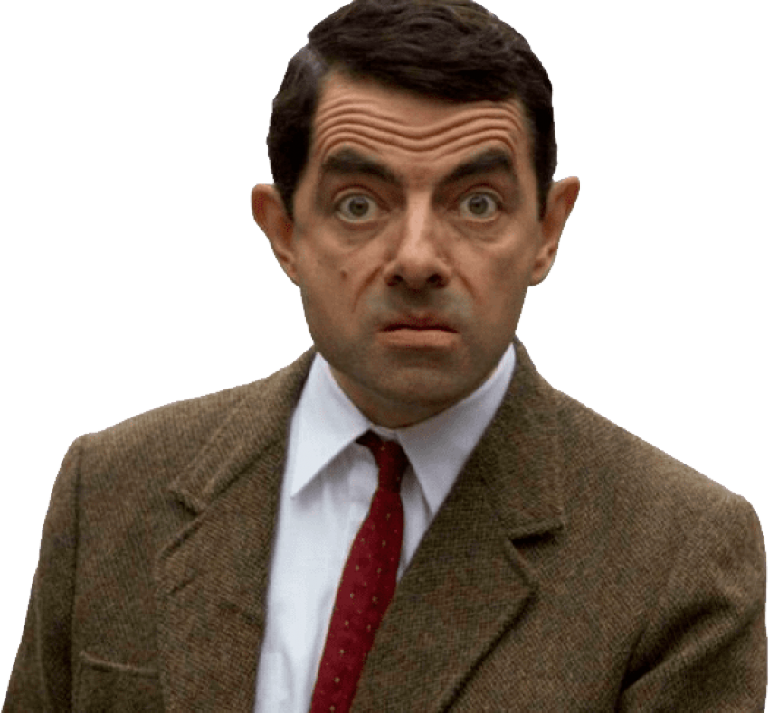 Mr. Bean PNG Clipart Background HD