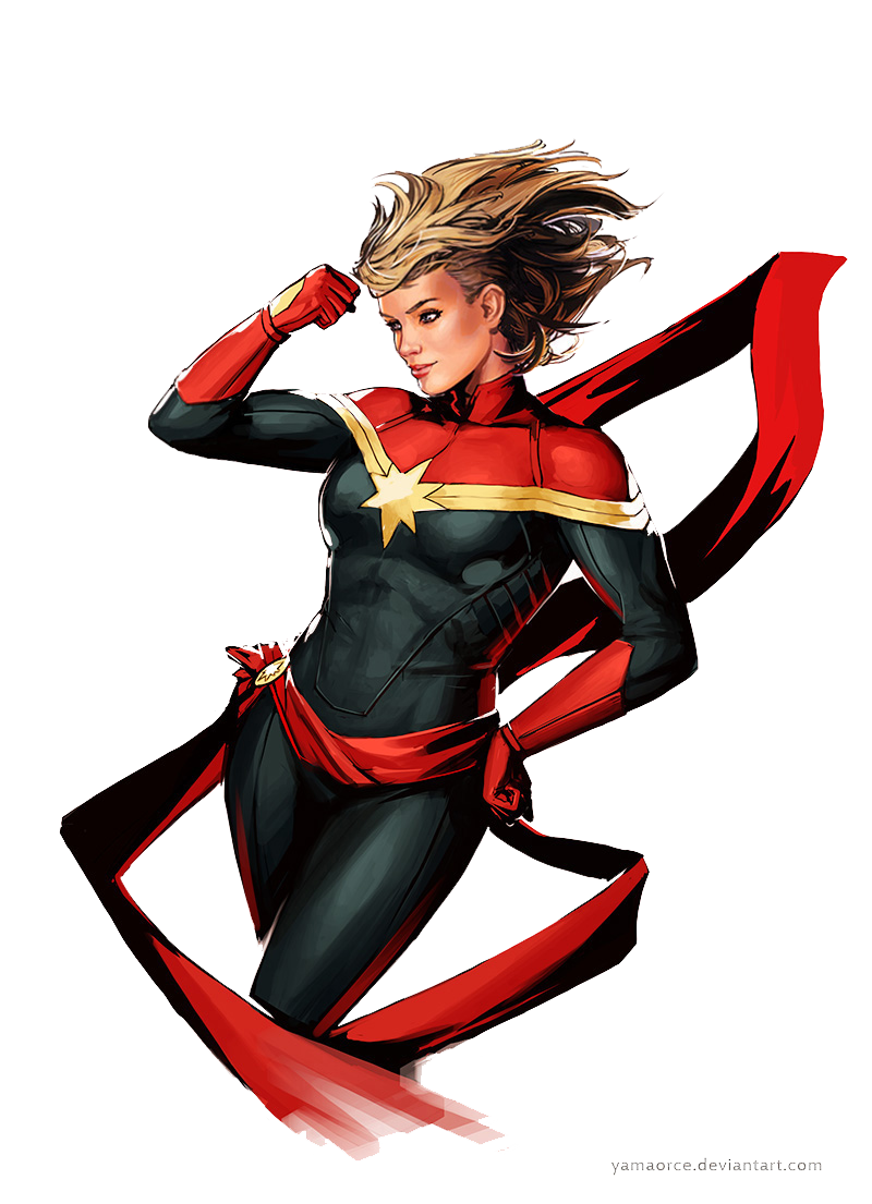 Ms. Marvel PNG Clipart Background