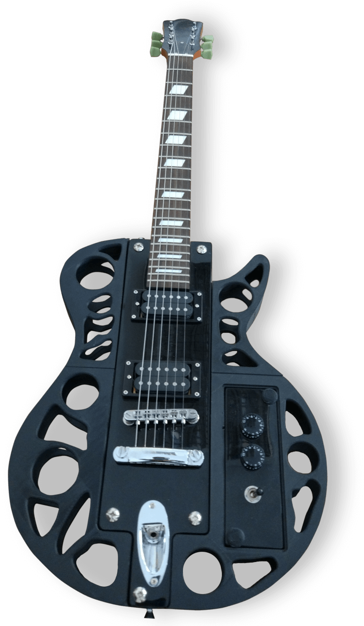 Multi-Neck Guitar Transparent Free PNG